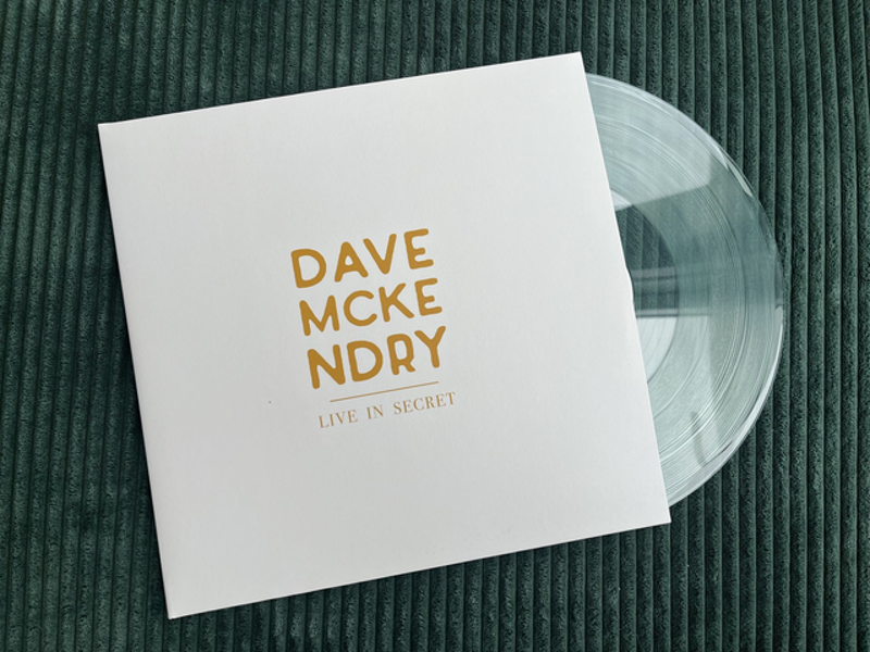 Dave McKendry - Live in Secret out now